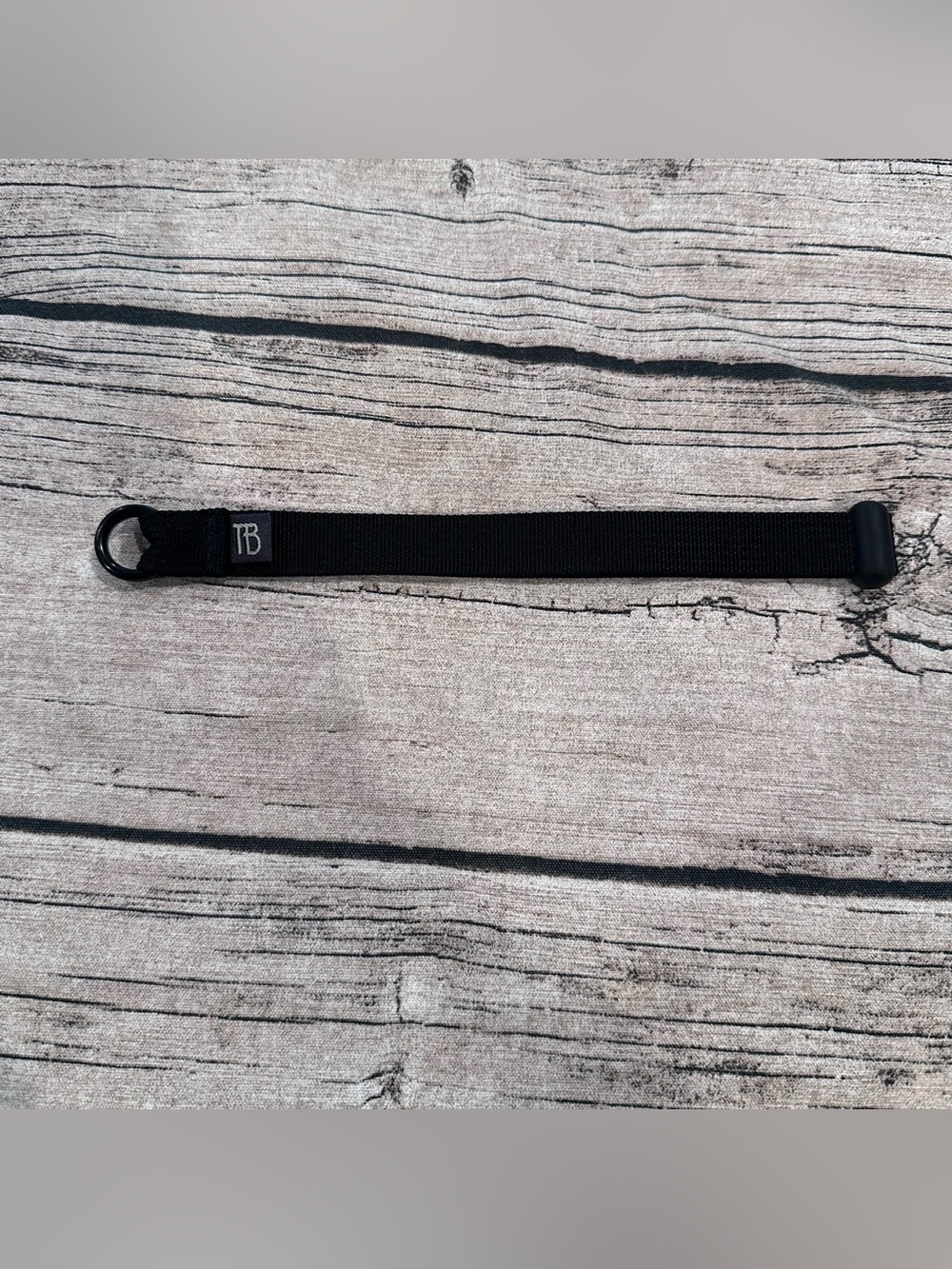 Tom Bihn Black Unisex Keychain with adjustable loop 8”